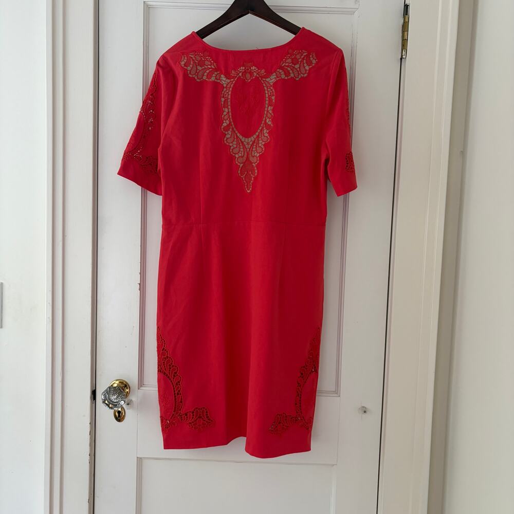 Robert Graham Amadea embroidered dress Size 10 - Picture 8 of 10